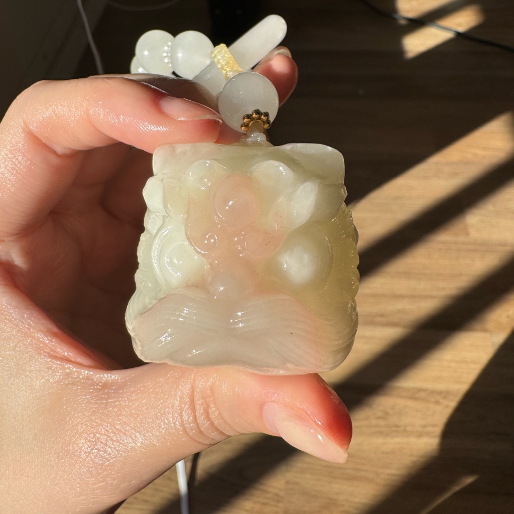 Rare Afghan Jade Natural Quartzite Jade Bangle She Tai Cui
